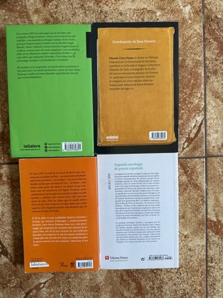 Lote 4 Libros Bachillerato Catalunya