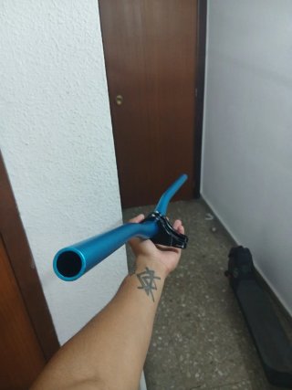 Manillar Patinete Eléctrico Azul