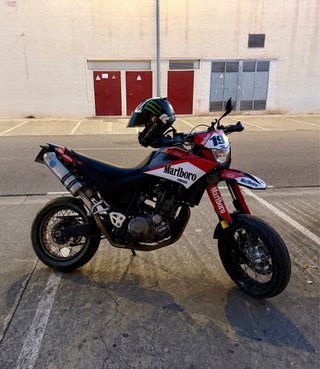 Yamaha XT660X Supermotard 40.000 km
