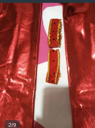 Disfraz Diablo Rojo Brillante Talla L