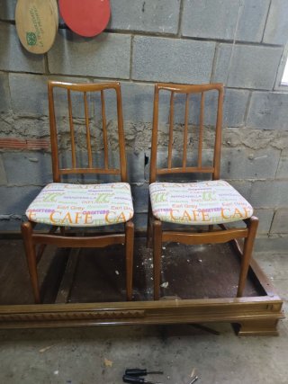 Juego de 2 sillas de comedor
