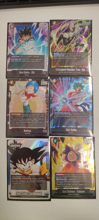 Lotto Carte Dragon Ball Fusion World