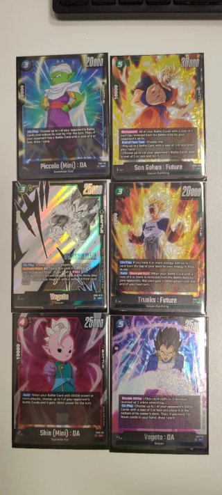 Lotto Carte Dragon Ball Fusion World