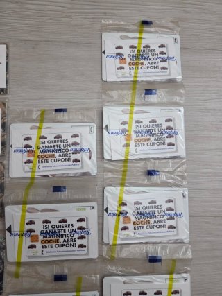 Lote 23 Tarjetas Telefónica precintadas