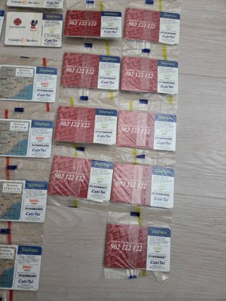 Lote 23 Tarjetas Telefónica precintadas