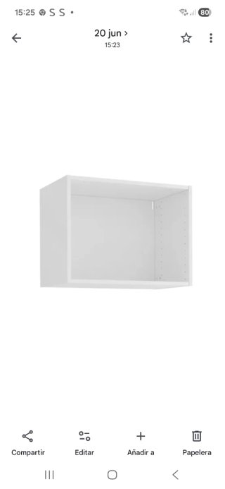 Mueble microondas + soporte pared