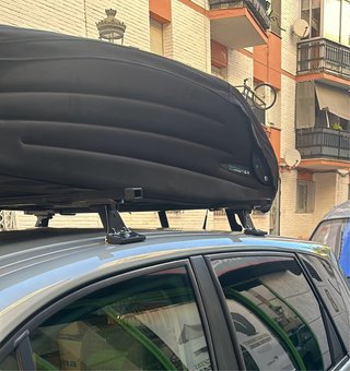 Cofre Techo Plegable Norauto + Barras