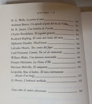Els Millors Contes de la Literatura Fantàstica.