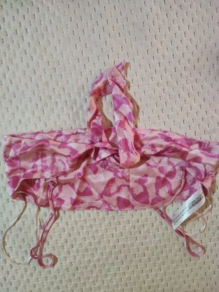 Set gonna + top Bershka rosa