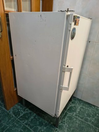 Nevera pequeña Electrolux.