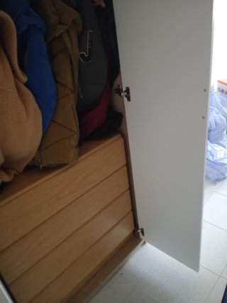 Armario blanco, cajonera(+ 20€)1,90*0,55*0,80