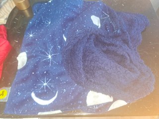 Coperta plaid motivo stelle 230x132