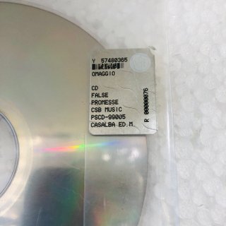 Debora Crespi - False Promesse CD Singolo PROMO