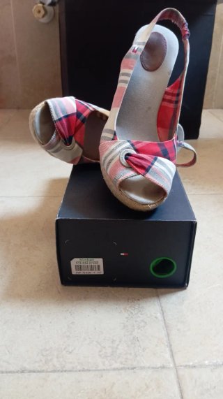 Alpargatas cuña Tommy Hilfiger mujer