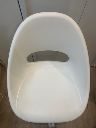 Silla de oficina Ikea blanca