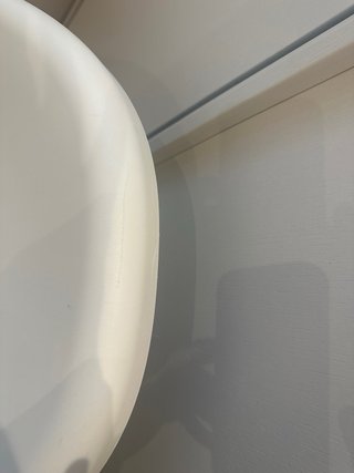Silla de oficina Ikea blanca