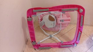 Patinete 3 Ruedas Azul con Asiento