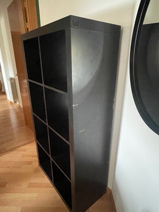 Mueble Estantería Kallax Ikea Negro