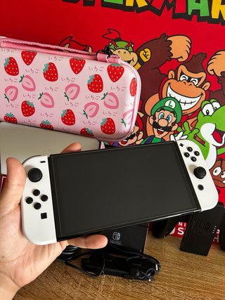 Nintendo Switch OLED BLANCA PERFECTA 10/10 IMPOLUT