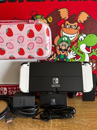Nintendo Switch OLED BLANCA PERFECTA 10/10 IMPOLUT
