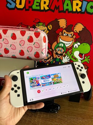 Nintendo Switch OLED BLANCA PERFECTA 10/10 IMPOLUT
