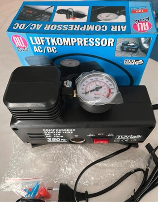 Compressore Aria 12V/220V 250 PSI Gonfiatore