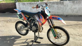 KTM SX 105 Motocross Naranja