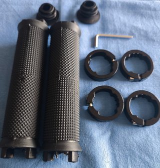 1 Par Puños Bici Patinete Antideslizante aluminio
