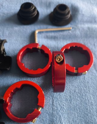 1 Par Puños Bici Patinete Antideslizante aluminio