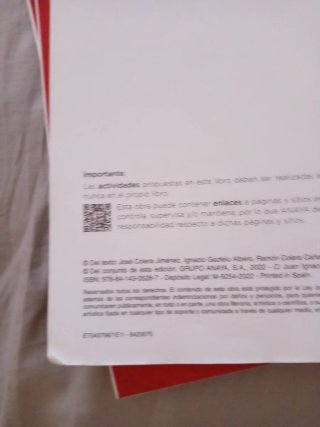 Libro de matemáticas 1 eso