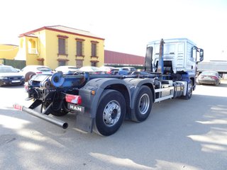 MAN TGS 26 480-CAMIONES GANCHO PORTACONTENEDOR