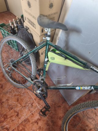 Bicicleta Orbea verde