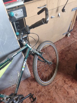 Bicicleta Orbea verde