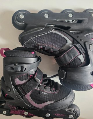 Patines Oxelo + 4 Rodilleras| Oxelo Women’s inline