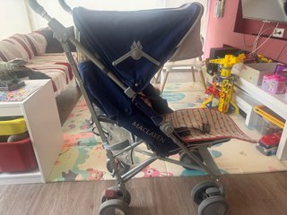 Silla de paseo Maclaren azul