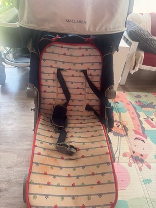 Silla de paseo Maclaren azul