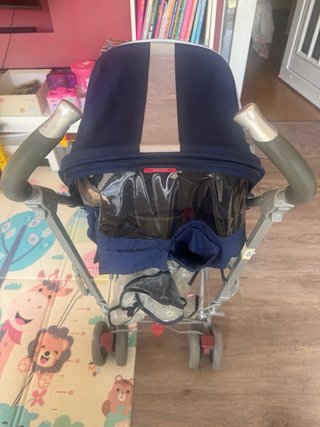 Silla de paseo Maclaren azul
