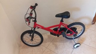 Bicicleta Infantil Roja BTWIN