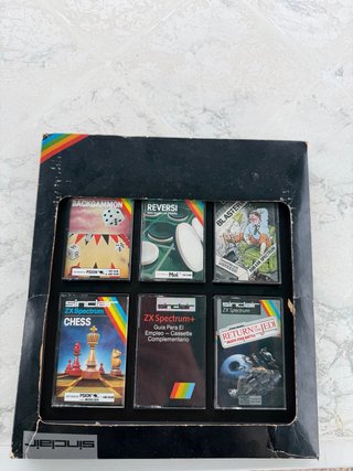 Pack 6 juegos Sinclair ZX Spectrum