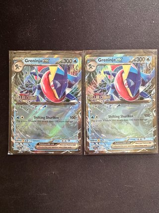 Greninja EX - SCR 041/142 (Stamped)