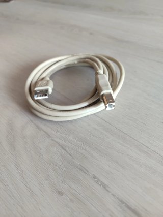 Cable USB A a B Blanco sin marca