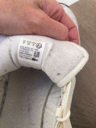 Zapatillas Lacoste Blancas y Verdes