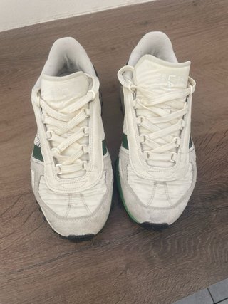 Zapatillas Lacoste Blancas y Verdes