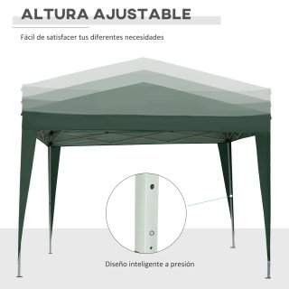 Carpa Plegable 3x3m con 4 Paredes