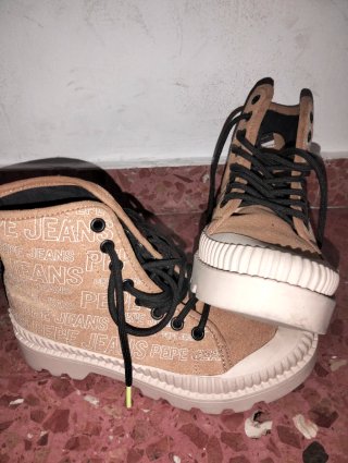 Zapatos Pepe Jeans Beige/Marrón