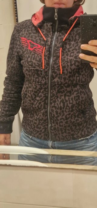 Chaqueta moto mujer verano.
