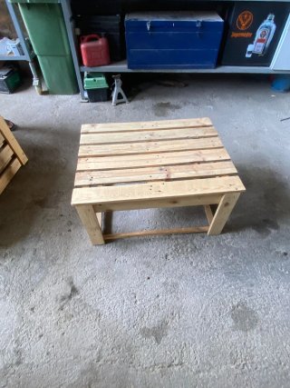 Banco Chill Out Palets Madera Hecho a Mano