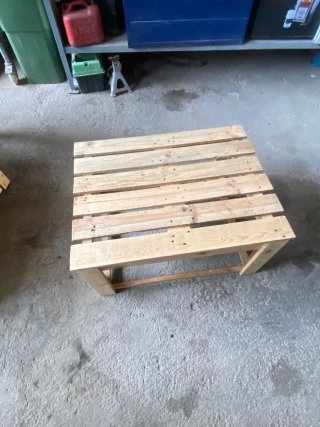 Banco Chill Out Palets Madera Hecho a Mano