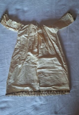 Saya Antigua Virgen Bordada Oro S.XIX
