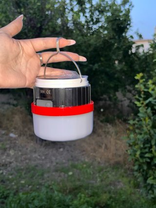 Lampada solare  e USB campeggio esterna
